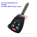 OHT692427AA 5button car key 46chip remote head key for Chrysler Aspen